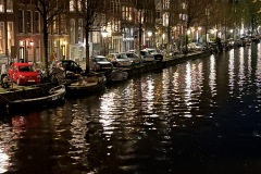 Amsterdam at night