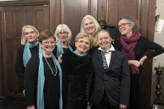 Mary with Belgian Choir Members